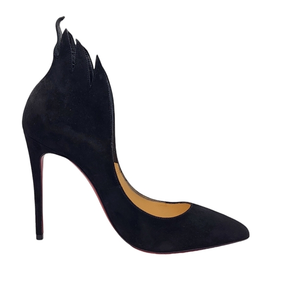 Christian Louboutin Victorina 100 Flame Pumps Black 36 - Picture 7 of 16